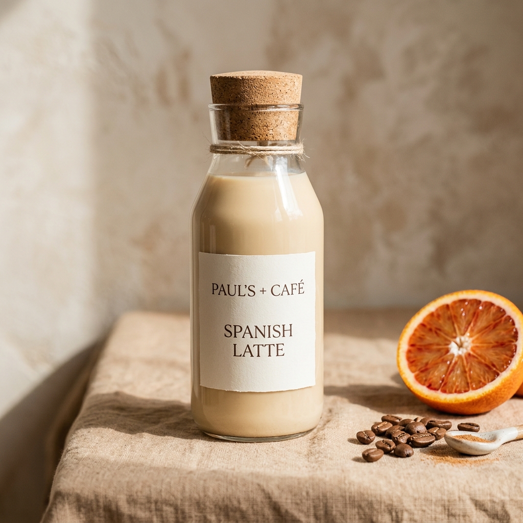 Paul's Café Spanish Latte bottle
